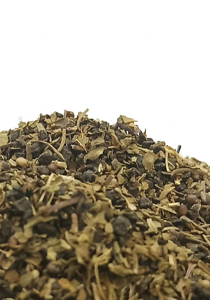 Basilic sacré (Tulsi) 250g - (Ocimum sanctum) - 
Plante à la saveur poivrée et camphrée, pilier de l'ayurveda, elle apporte séré