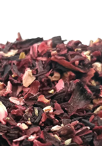 Hibiscus (karkade) 500g - (Hibiscus sabdariffa) - 
Plante à la couleur éclatante et à la saveur acidulée, le jus d'hibiscus ou "