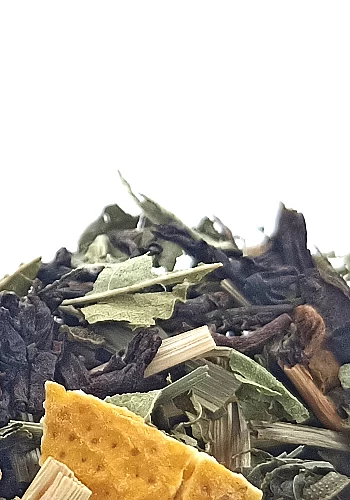 Le Barnabé 250g - pour les givrés
 - Ingrédients: Thé Darjeeling, verveine citron, citronnelle et citron
Le Barnabé... pour les 