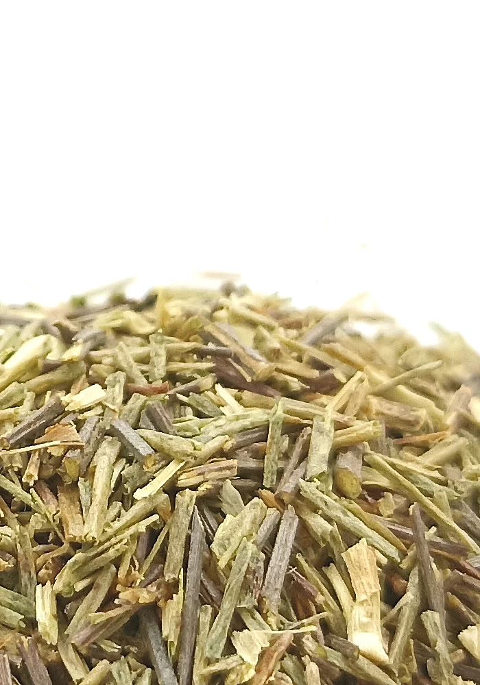 Rooibos vert 250g - (Aspalathus linearis) - 
Plante originaire d'Afrique du sud, elle ne contient pas de théine et peut donc se 