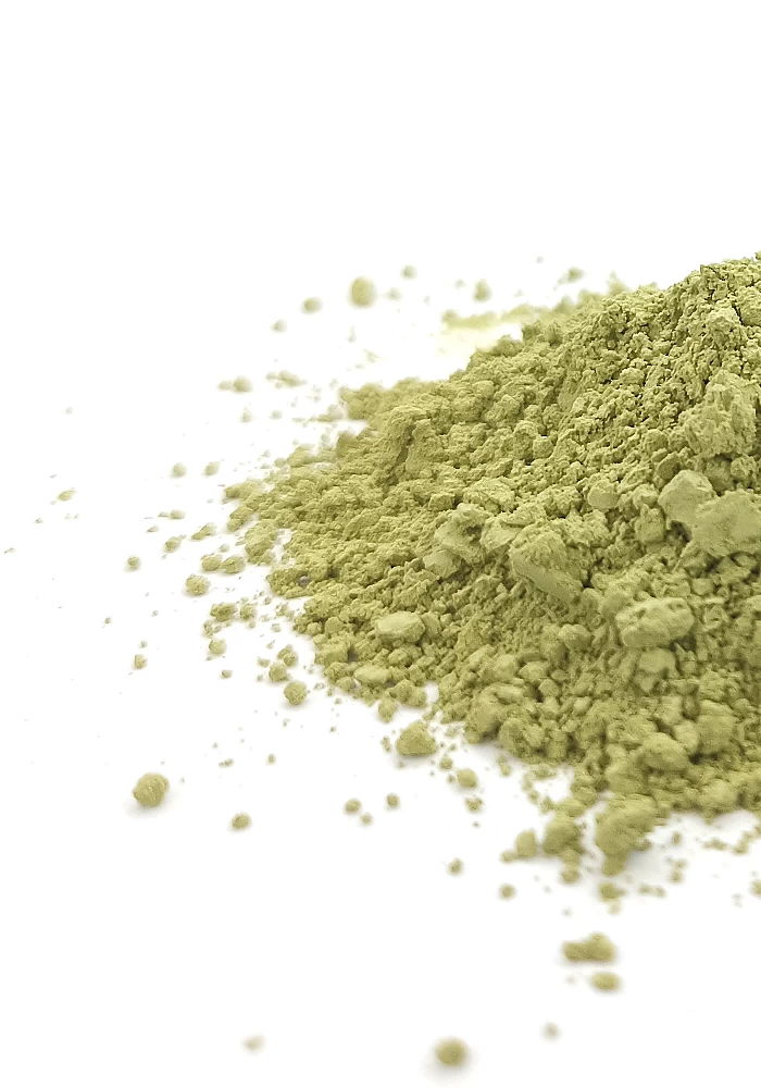 Thé vert Matcha 45g - Thé vert en poudre originaire du Japon, il présente une concentration élevée d'antioxydants. Il est égalem