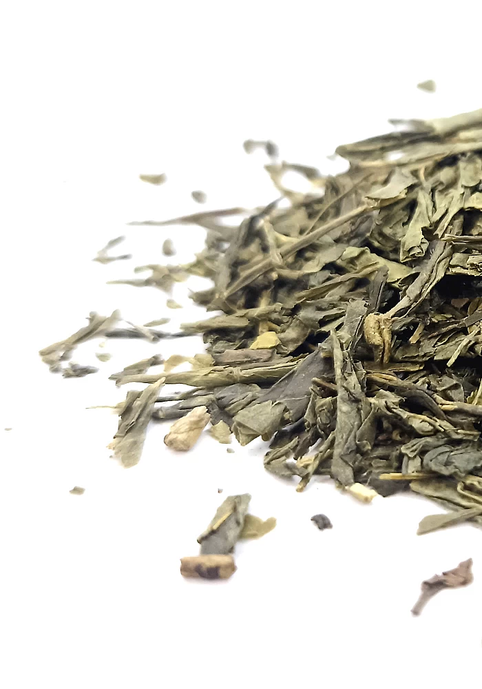 Thé vert Sencha 45g - Thé vert à fines feuilles originaire du Japon, au parfum herbacé et marin, entre douceur et amertume.