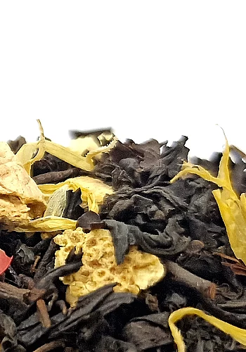 Infusion édition limitée - Thé de Noël 250g - Ingrédients: Thé noir aux agrumes et thé Chaï
Un fabuleux thé noir d'Assam aux 7 é