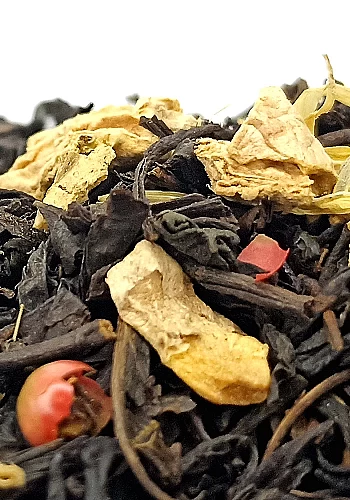 Infusion édition limitée - Thé de Noël 500g - Ingrédients: Thé noir aux agrumes et thé Chaï
Un fabuleux thé noir d'Assam aux 7 é